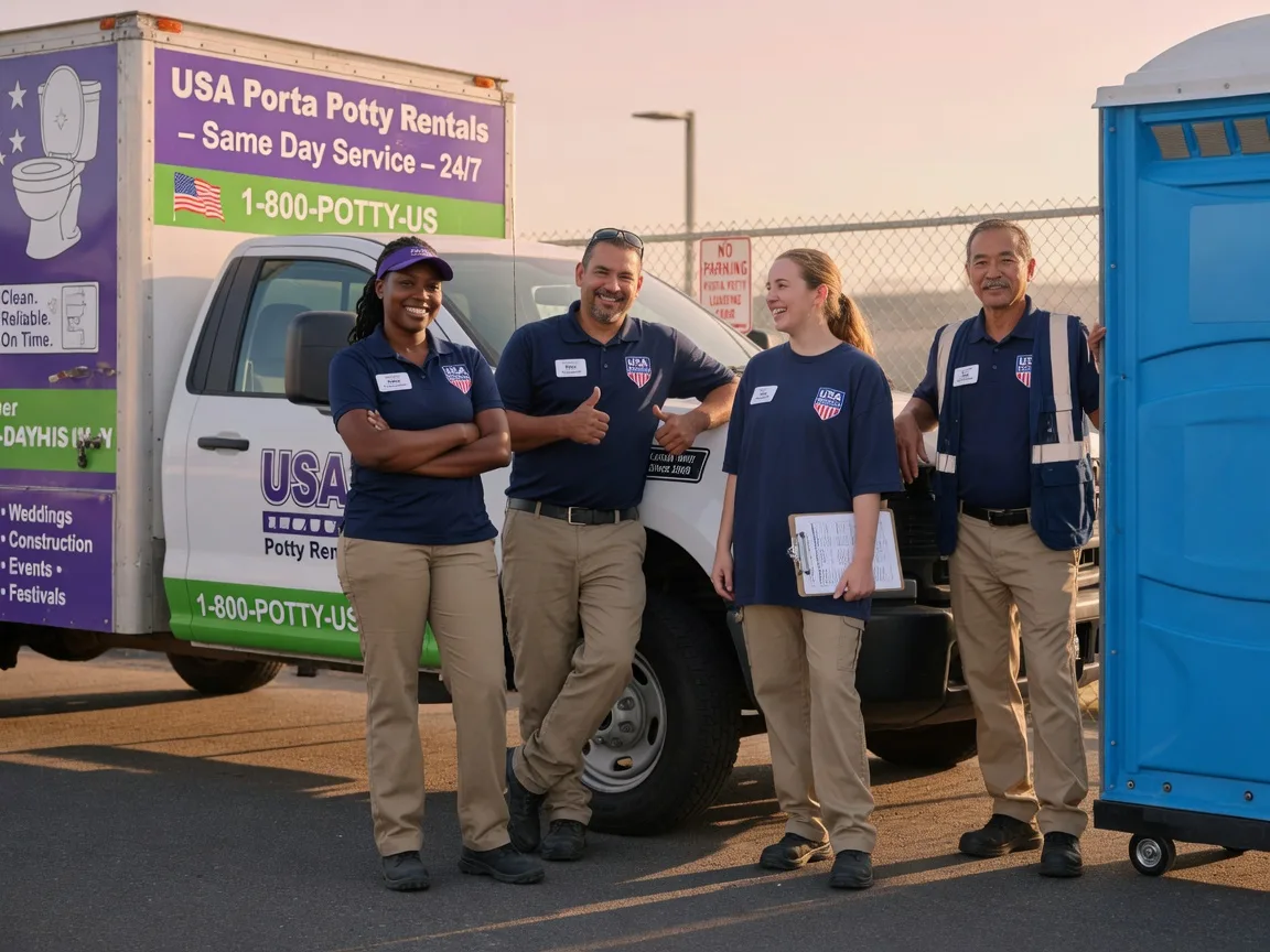 Porta Potty Rental company in Sacred Heart, MN